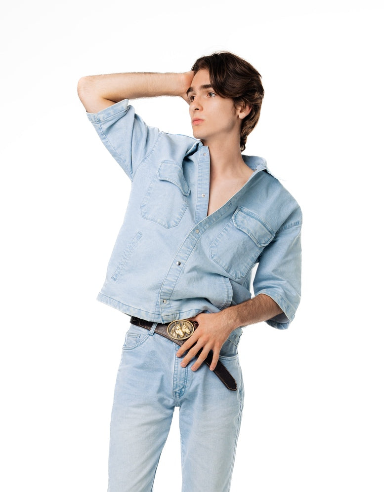 Denim Shirt & Jeans Combo - The Classic Reinvented